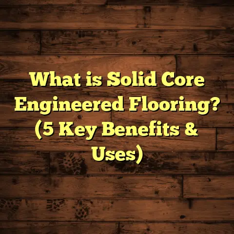 What is Solid Core Engineered Flooring? (5 Key Benefits & Uses)