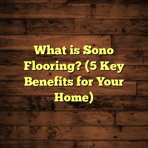 What is Sono Flooring? (5 Key Benefits for Your Home)