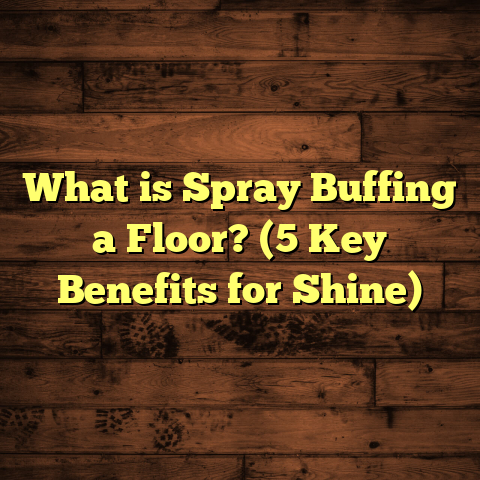 What is Spray Buffing a Floor? (5 Key Benefits for Shine)