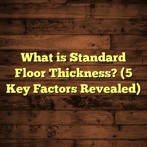 What is Standard Floor Thickness? (5 Key Factors Revealed)