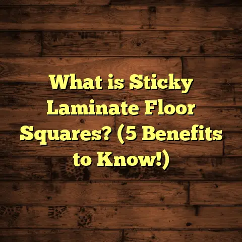 What is Sticky Laminate Floor Squares? (5 Benefits to Know!)