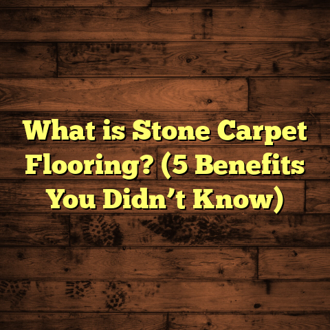 What is Stone Carpet Flooring? (5 Benefits You Didn’t Know)