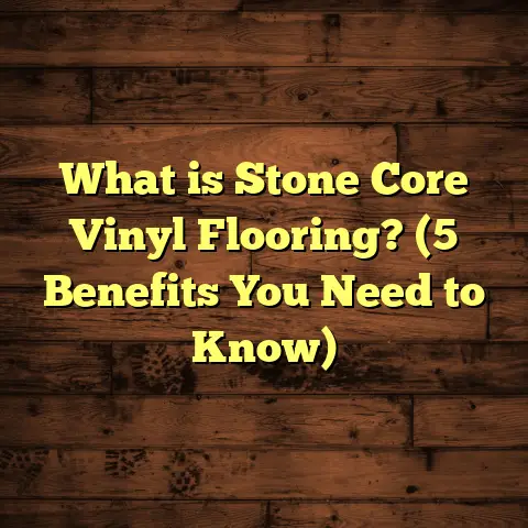 What is Stone Core Vinyl Flooring? (5 Benefits You Need to Know)
