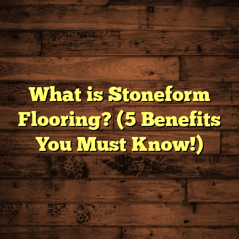 What is Stoneform Flooring? (5 Benefits You Must Know!)