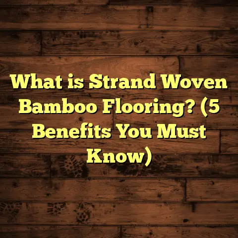 What is Strand Woven Bamboo Flooring? (5 Benefits You Must Know)
