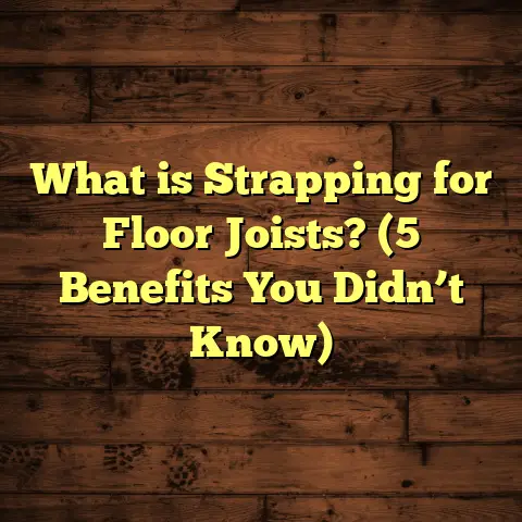 What is Strapping for Floor Joists? (5 Benefits You Didn’t Know)