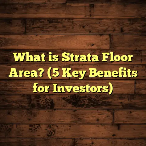 What is Strata Floor Area? (5 Key Benefits for Investors)