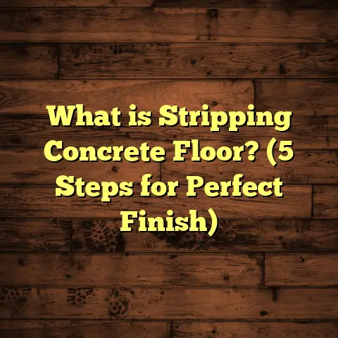 What is Stripping Concrete Floor? (5 Steps for Perfect Finish)