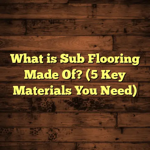 What is Sub Flooring Made Of? (5 Key Materials You Need)