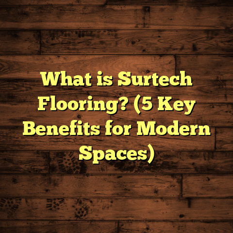 What is Surtech Flooring? (5 Key Benefits for Modern Spaces)