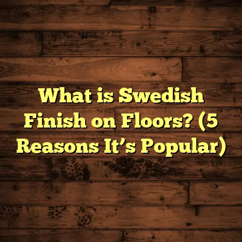 What is Swedish Finish on Floors? (5 Reasons It’s Popular)