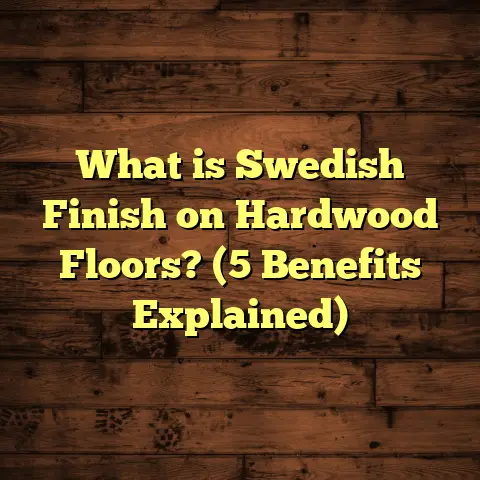 What is Swedish Finish on Hardwood Floors? (5 Benefits Explained)