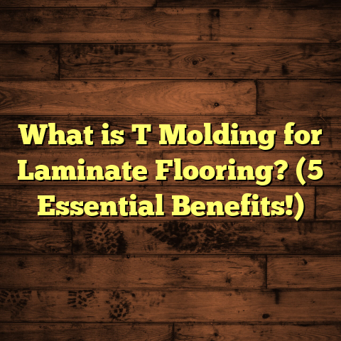 What is T Molding for Laminate Flooring? (5 Essential Benefits!)