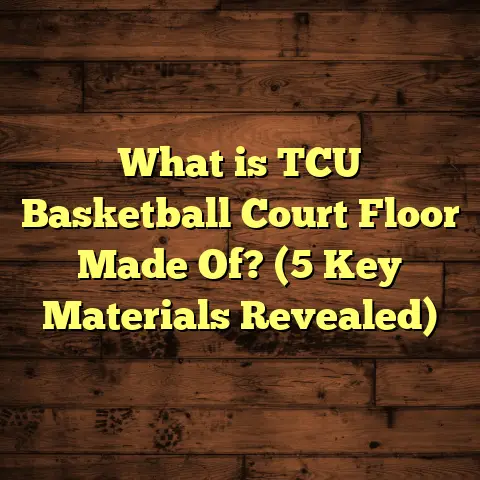 What is TCU Basketball Court Floor Made Of? (5 Key Materials Revealed)