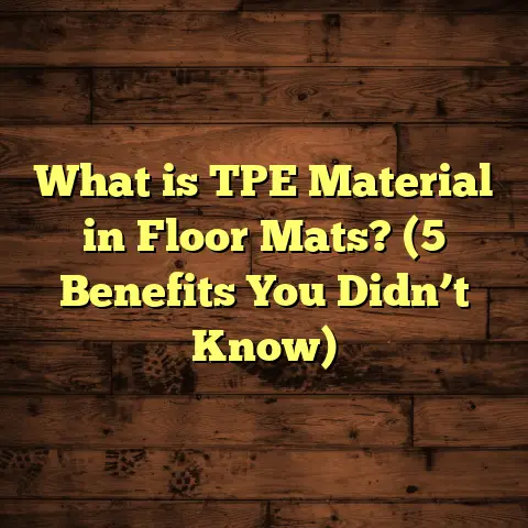 What is TPE Material in Floor Mats? (5 Benefits You Didn’t Know)