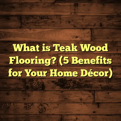 What is Teak Wood Flooring? (5 Benefits for Your Home Décor)