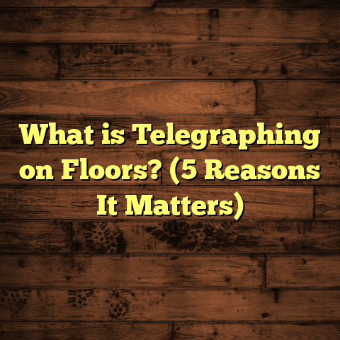 What is Telegraphing on Floors? (5 Reasons It Matters)
