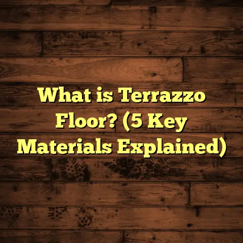 What is Terrazzo Floor? (5 Key Materials Explained)