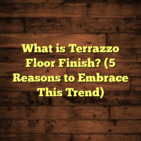 What is Terrazzo Floor Finish? (5 Reasons to Embrace This Trend)