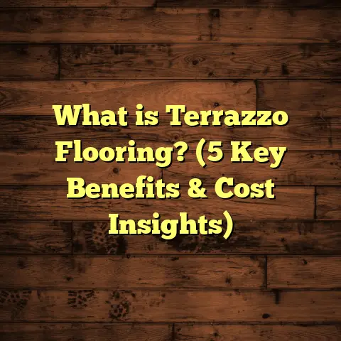 What is Terrazzo Flooring? (5 Key Benefits & Cost Insights)