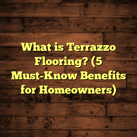 What is Terrazzo Flooring? (5 Must-Know Benefits for Homeowners)