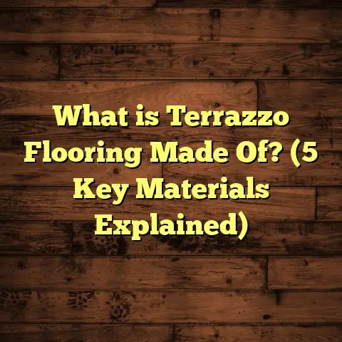 What is Terrazzo Flooring Made Of? (5 Key Materials Explained)