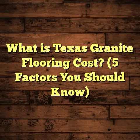 What is Texas Granite Flooring Cost? (5 Factors You Should Know)