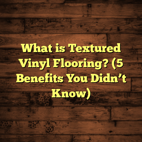 What is Textured Vinyl Flooring? (5 Benefits You Didn’t Know)