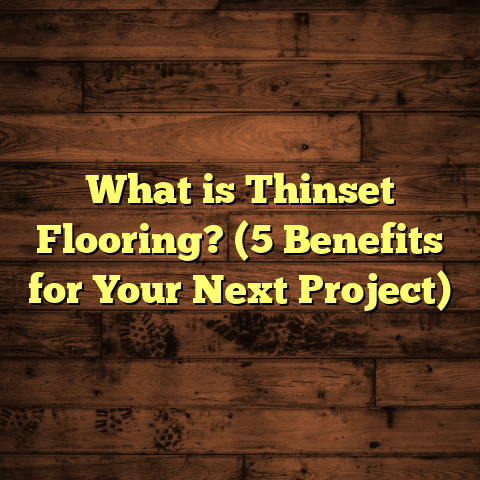 What is Thinset Flooring? (5 Benefits for Your Next Project)