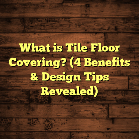 What is Tile Floor Covering? (4 Benefits & Design Tips Revealed)