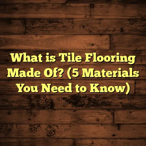 What is Tile Flooring Made Of? (5 Materials You Need to Know)