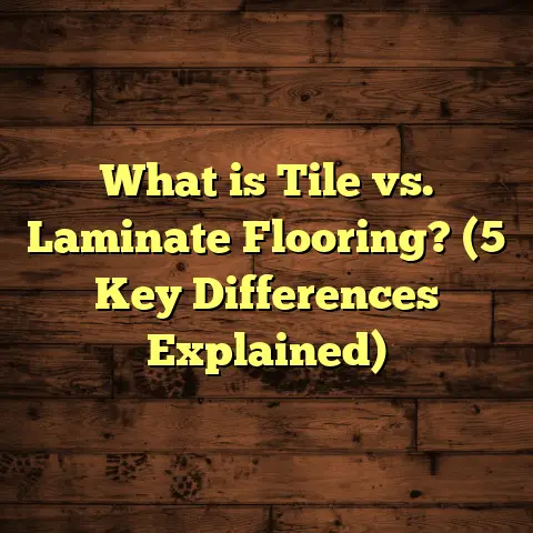 What is Tile vs. Laminate Flooring? (5 Key Differences Explained)