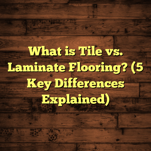 What is Tile vs. Laminate Flooring? (5 Key Differences Explained)