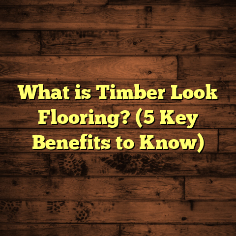 What is Timber Look Flooring? (5 Key Benefits to Know)