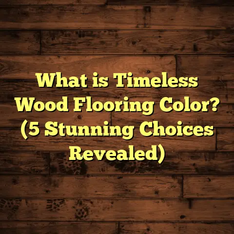 What is Timeless Wood Flooring Color? (5 Stunning Choices Revealed)