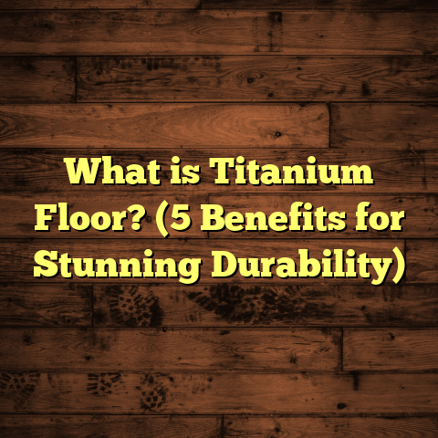 What is Titanium Floor? (5 Benefits for Stunning Durability)