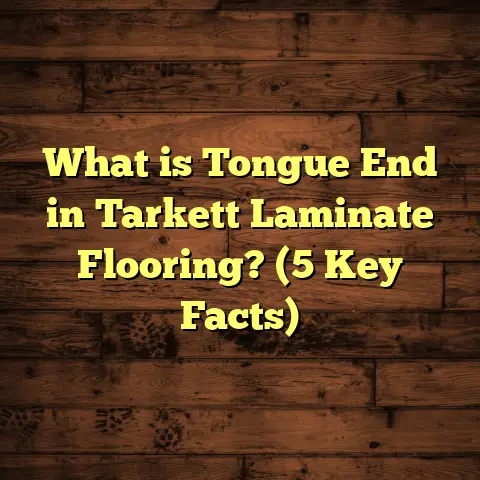 What is Tongue End in Tarkett Laminate Flooring? (5 Key Facts)