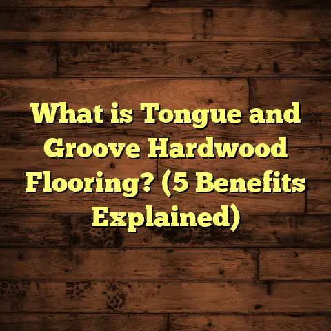 What is Tongue and Groove Hardwood Flooring? (5 Benefits Explained)