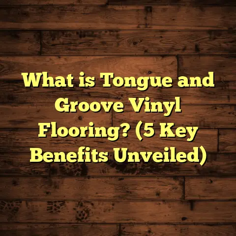 What is Tongue and Groove Vinyl Flooring? (5 Key Benefits Unveiled)