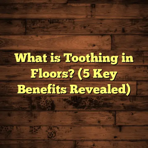What is Toothing in Floors? (5 Key Benefits Revealed)