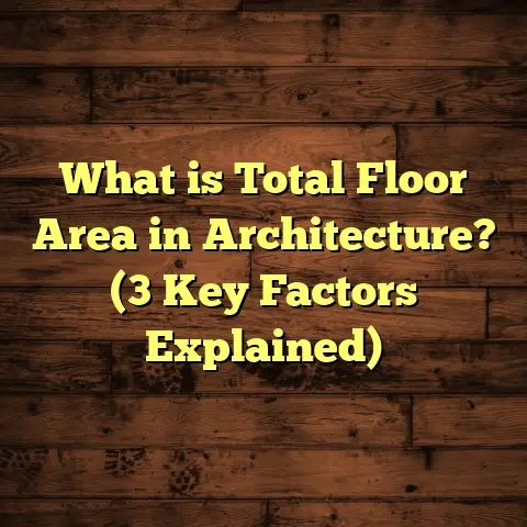 What is Total Floor Area in Architecture? (3 Key Factors Explained)