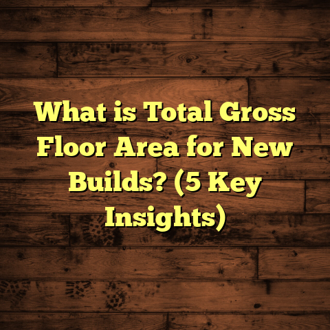 What is Total Gross Floor Area for New Builds? (5 Key Insights)