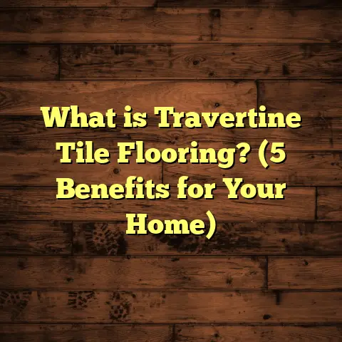 What is Travertine Tile Flooring? (5 Benefits for Your Home)