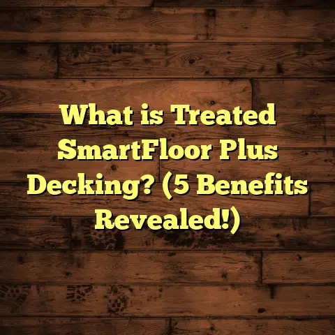 What is Treated SmartFloor Plus Decking? (5 Benefits Revealed!)