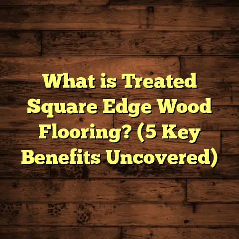 What is Treated Square Edge Wood Flooring? (5 Key Benefits Uncovered)