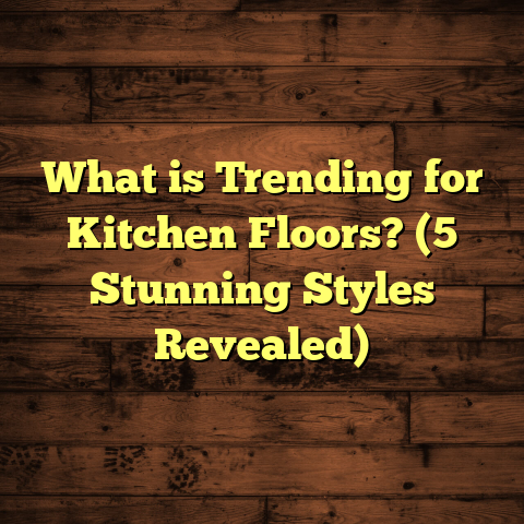 What is Trending for Kitchen Floors? (5 Stunning Styles Revealed)