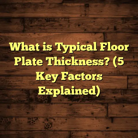 What is Typical Floor Plate Thickness? (5 Key Factors Explained)
