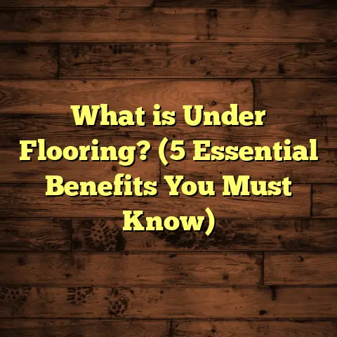 What is Under Flooring? (5 Essential Benefits You Must Know)