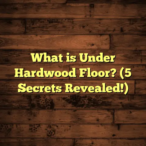 What is Under Hardwood Floor? (5 Secrets Revealed!)