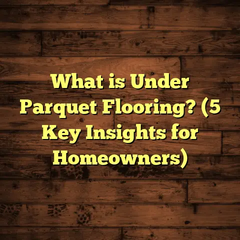 What is Under Parquet Flooring? (5 Key Insights for Homeowners)